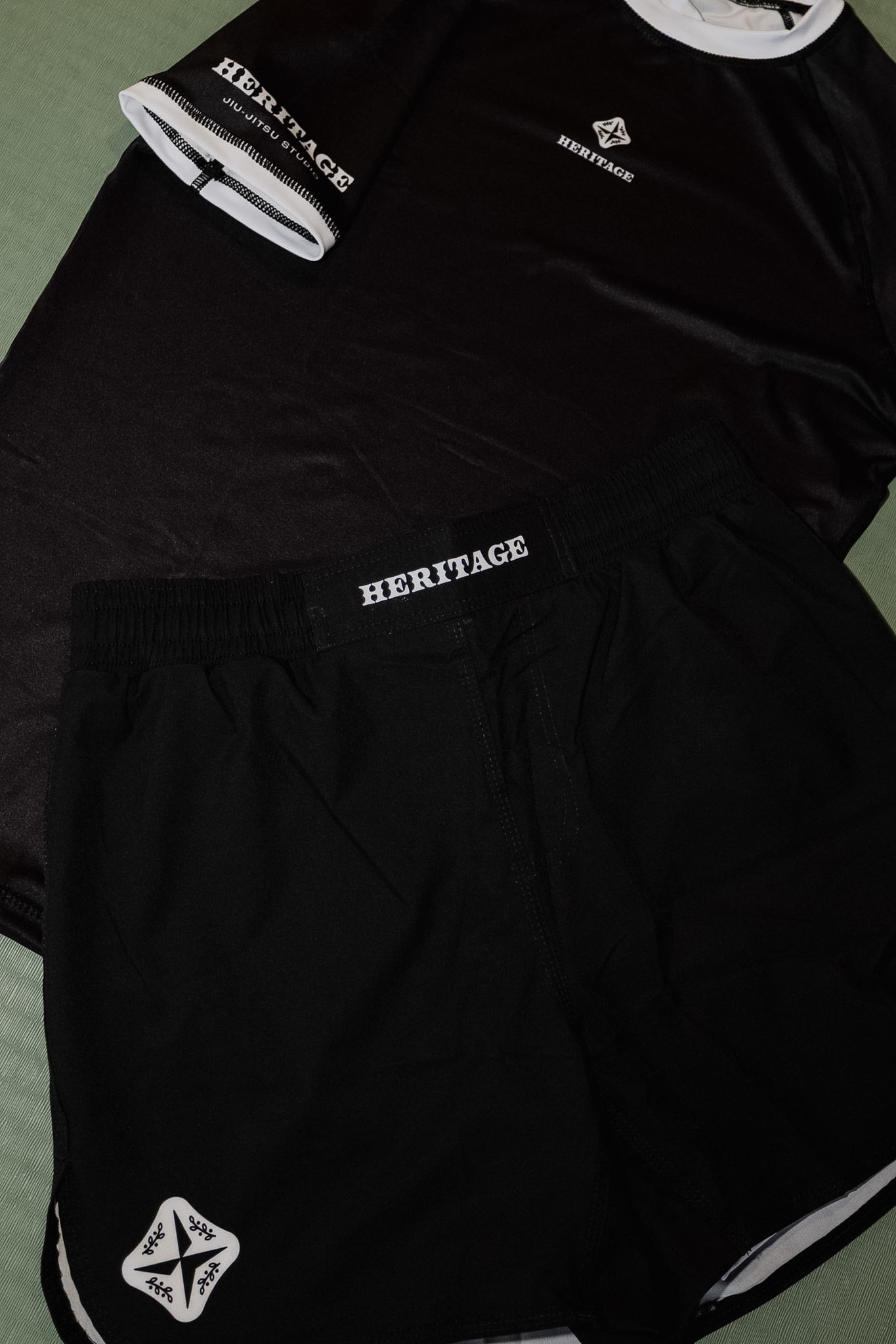 Heritage Grappling Shorts Black 3.0