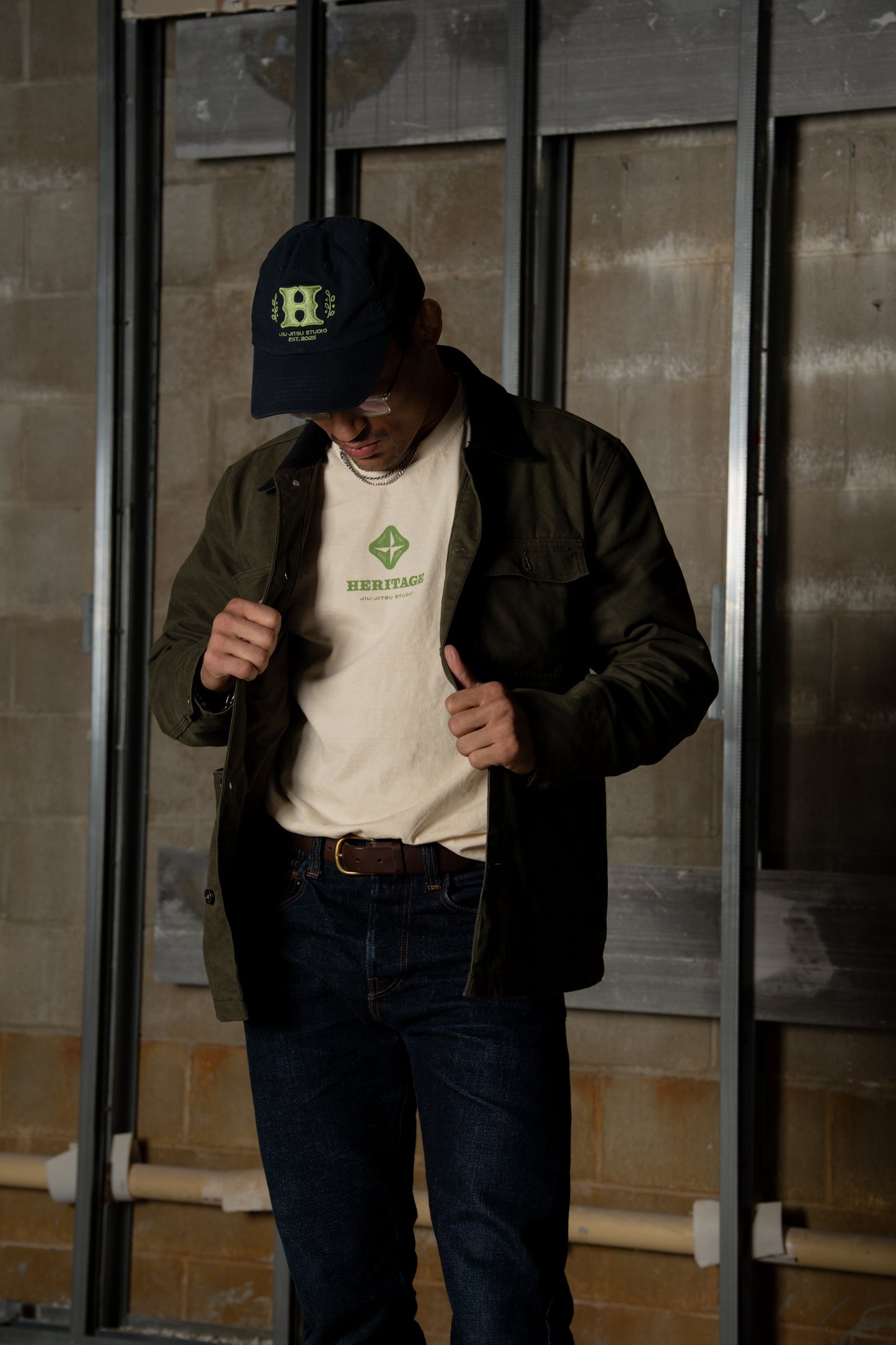 Heritage Jiu Jitsu "Studio" T Sand