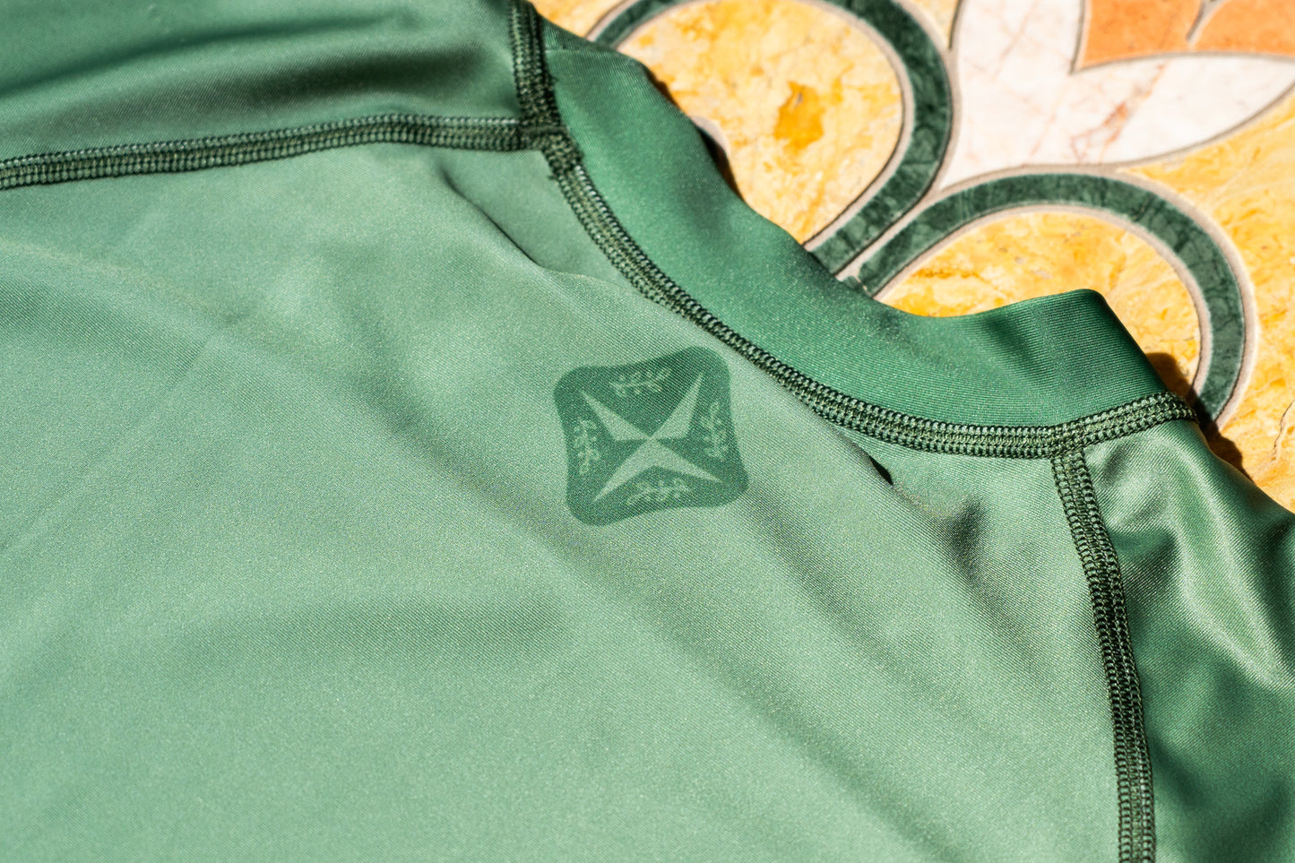 Heritage "Rooted" Rashguard Green L/S