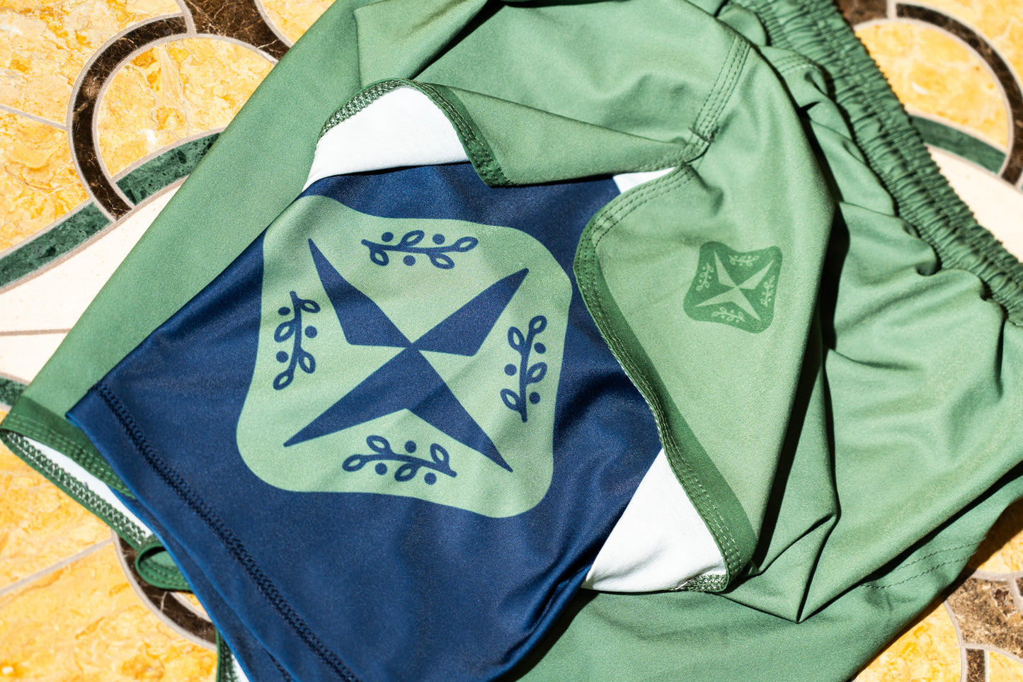 Heritage Grappling Shorts Green