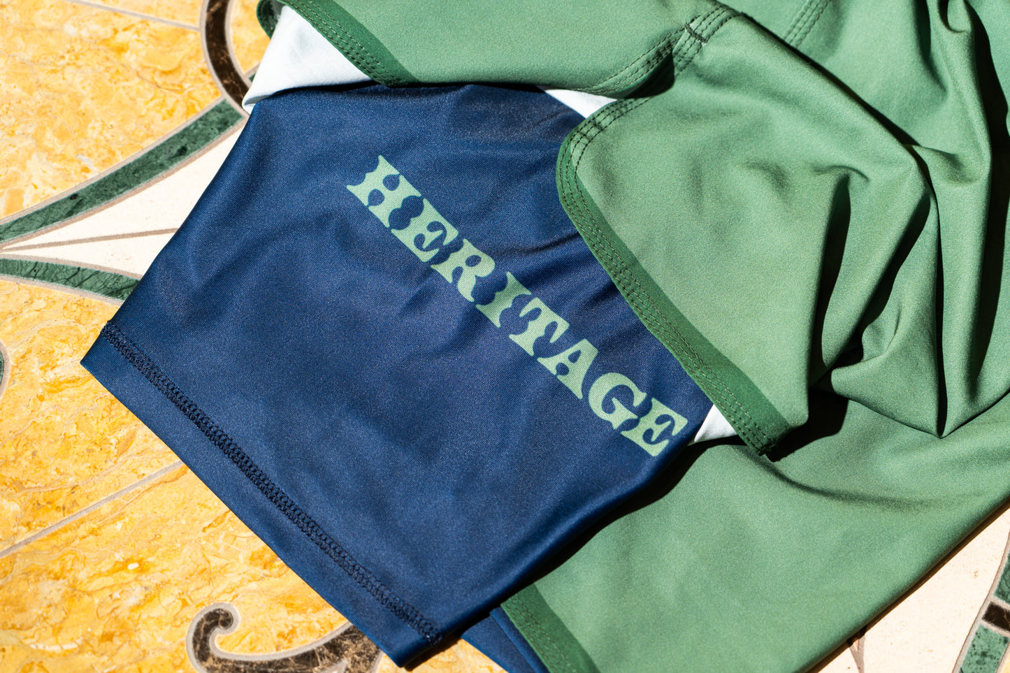 Heritage Grappling Shorts Green