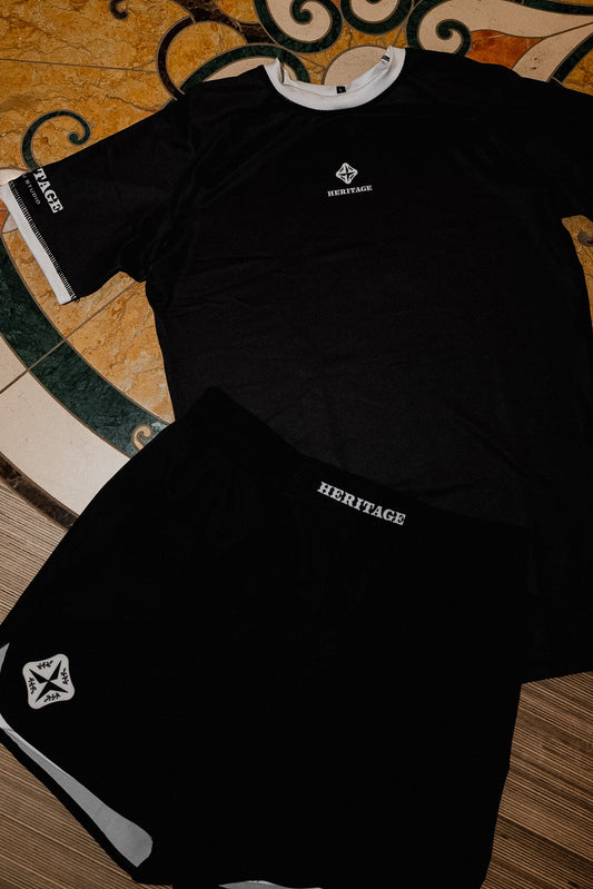 Heritage Grappling Shorts Black 3.0