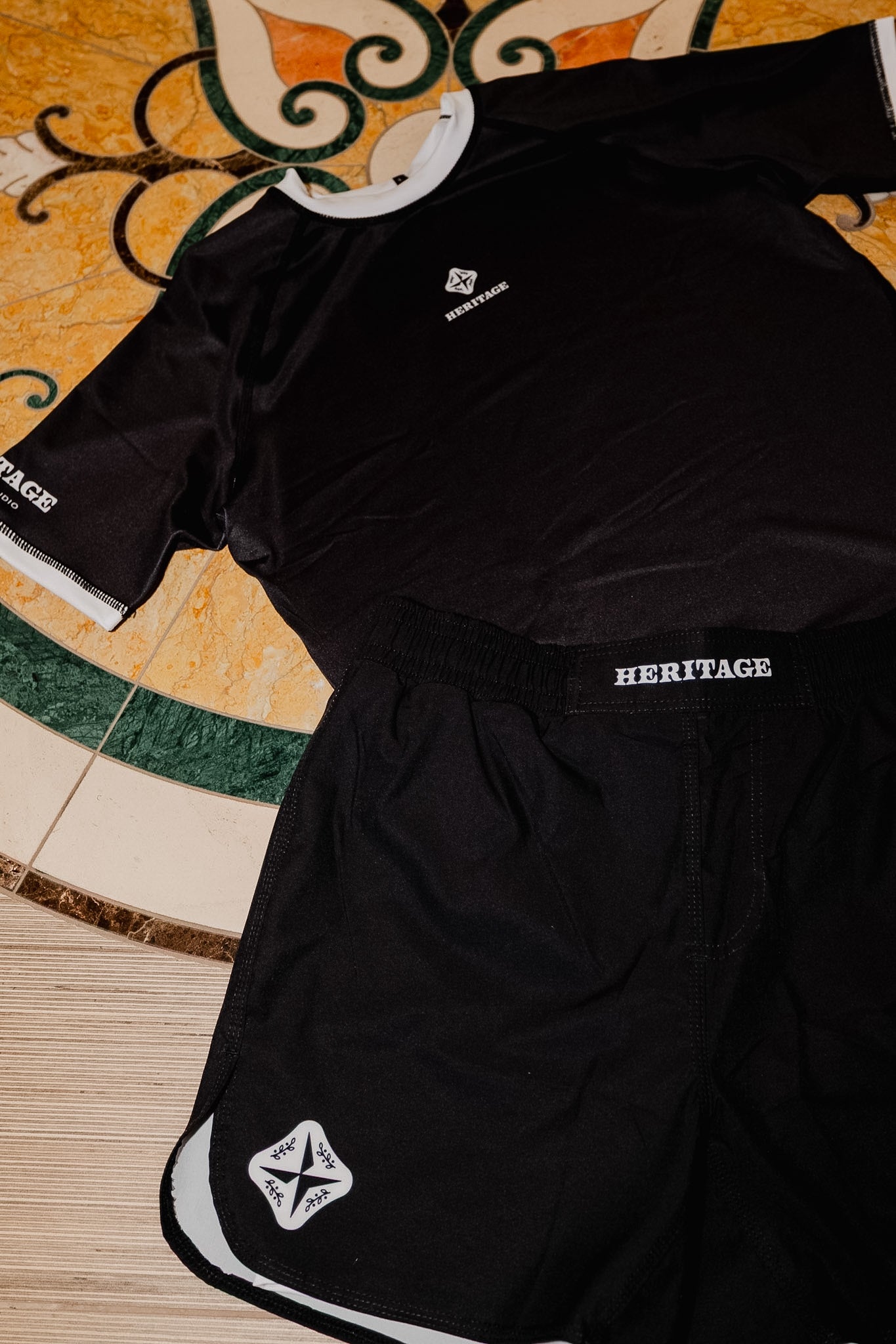 Heritage Grappling Shorts Black 3.0