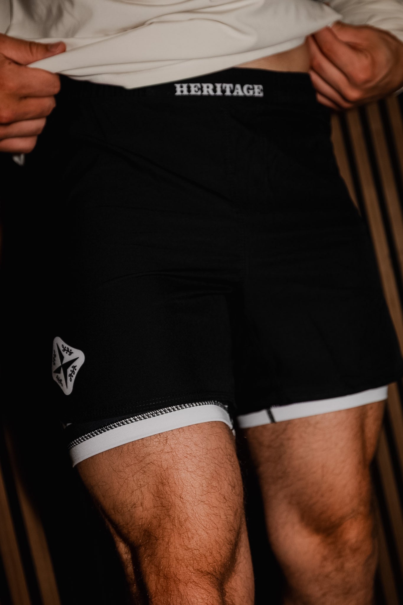 Heritage Grappling Shorts Black 3.0