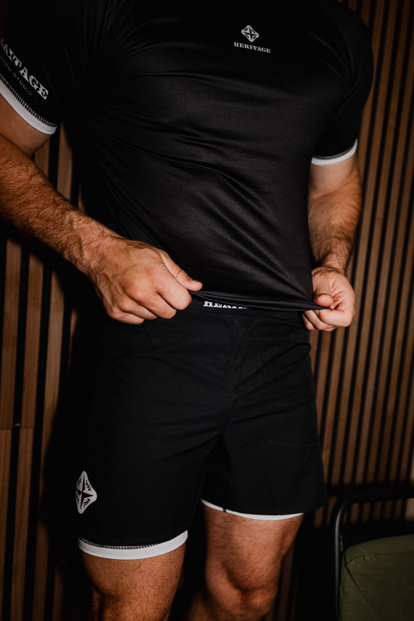 Heritage Grappling Shorts Black 3.0