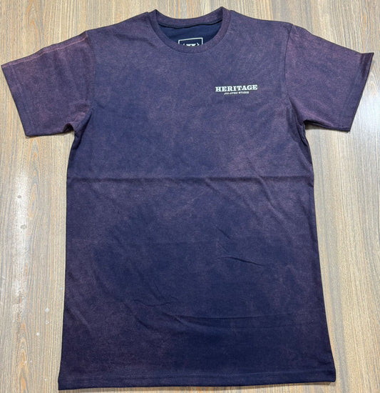Heritage Stonewashed T Navy