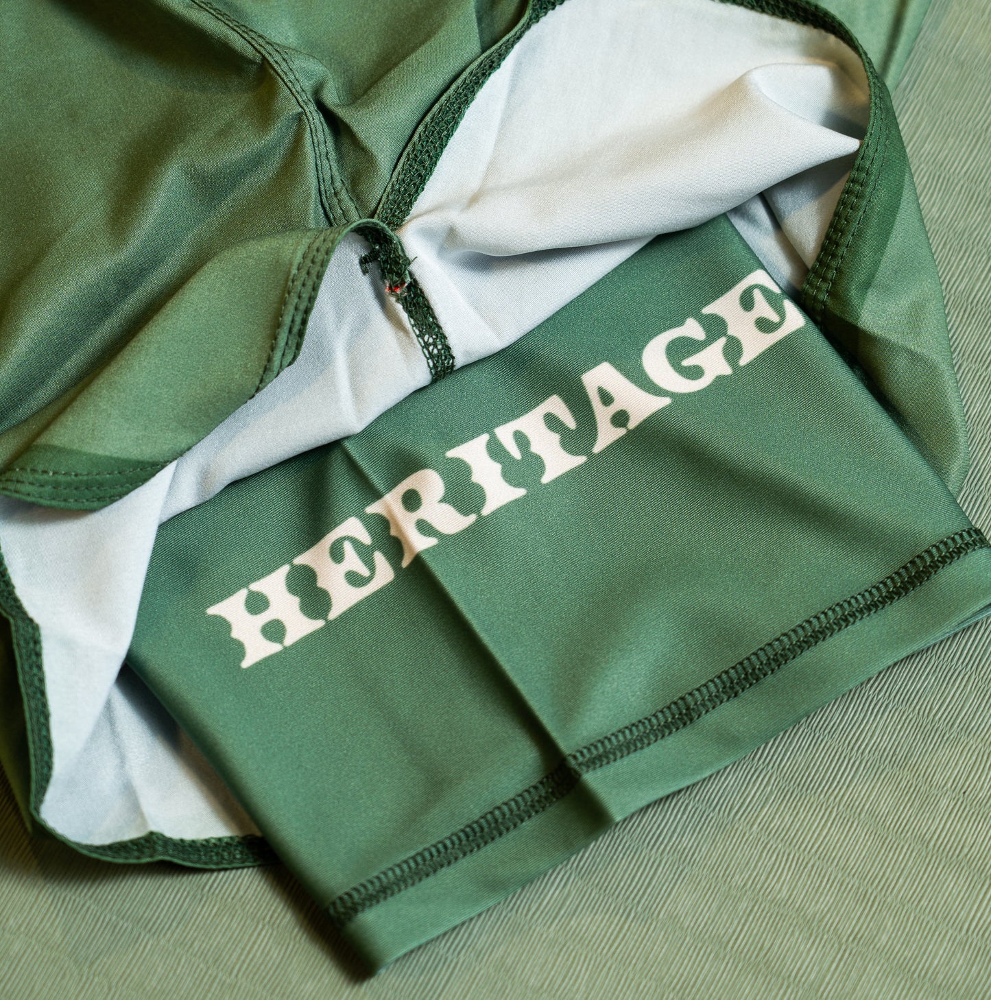 Heritage Kid's Grappling Shorts Green