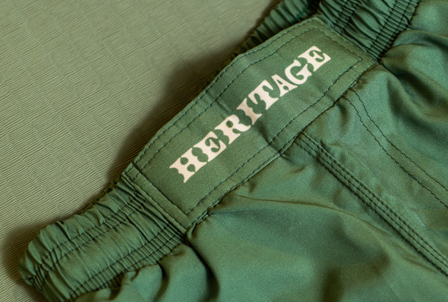 Heritage Grappling Shorts Green 2.0