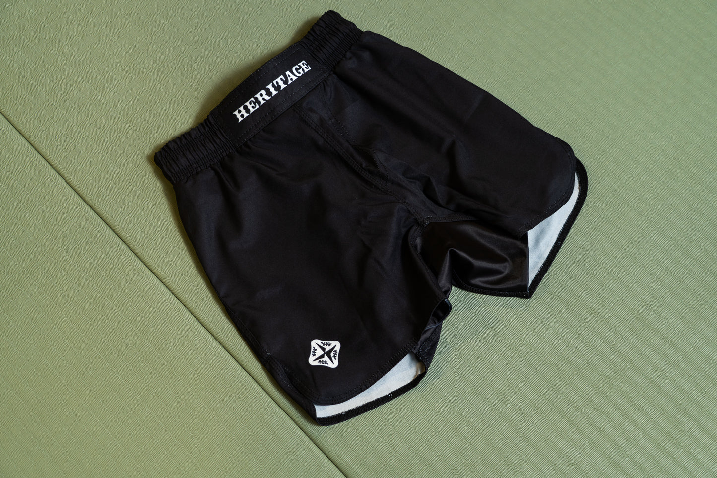 Heritage Kid's Grappling Shorts Black