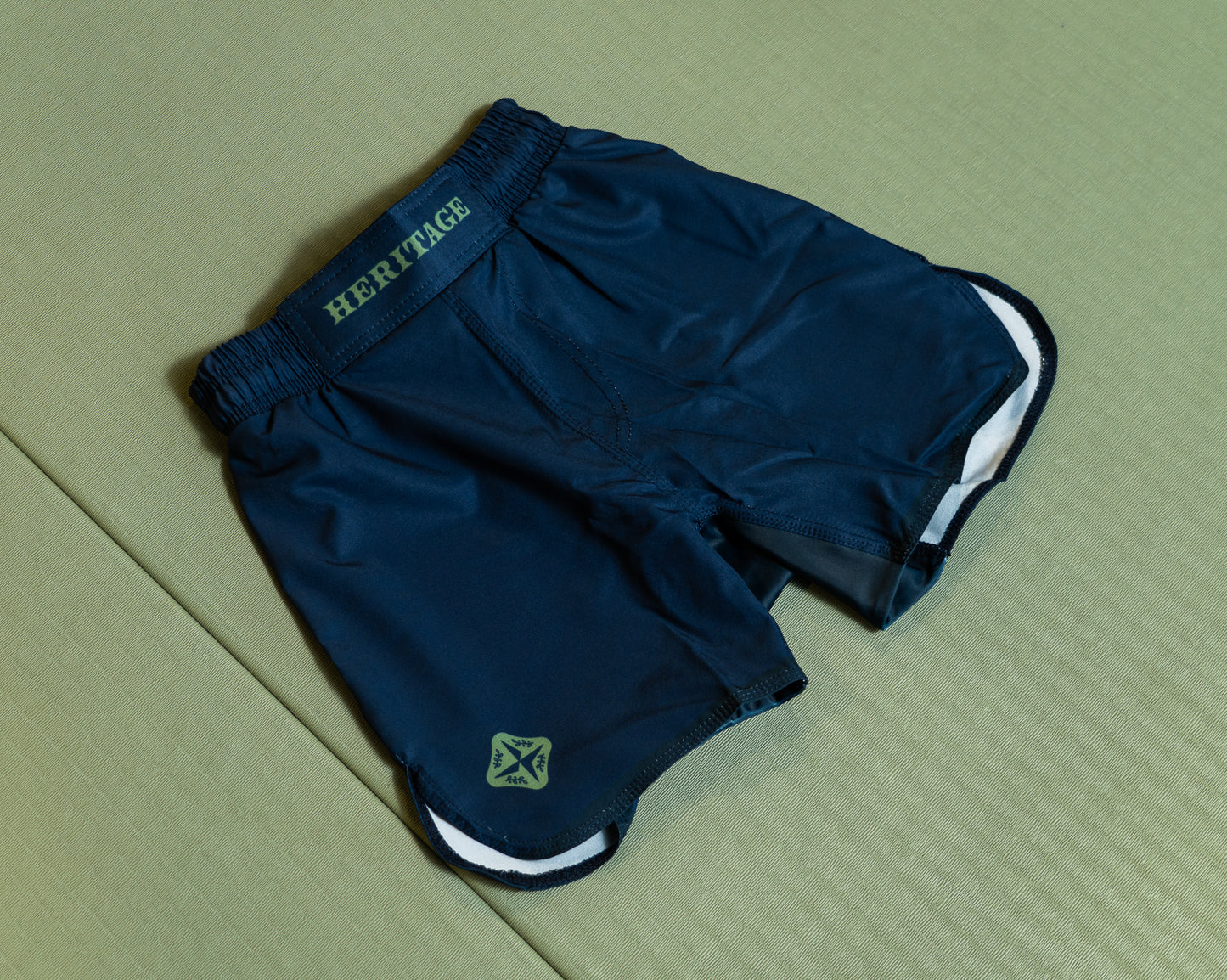 Heritage Kid's Grappling Shorts Navy