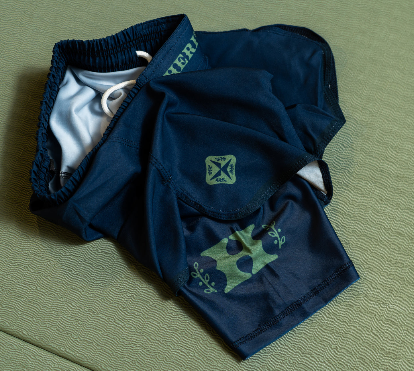 Heritage Kid's Grappling Shorts Navy