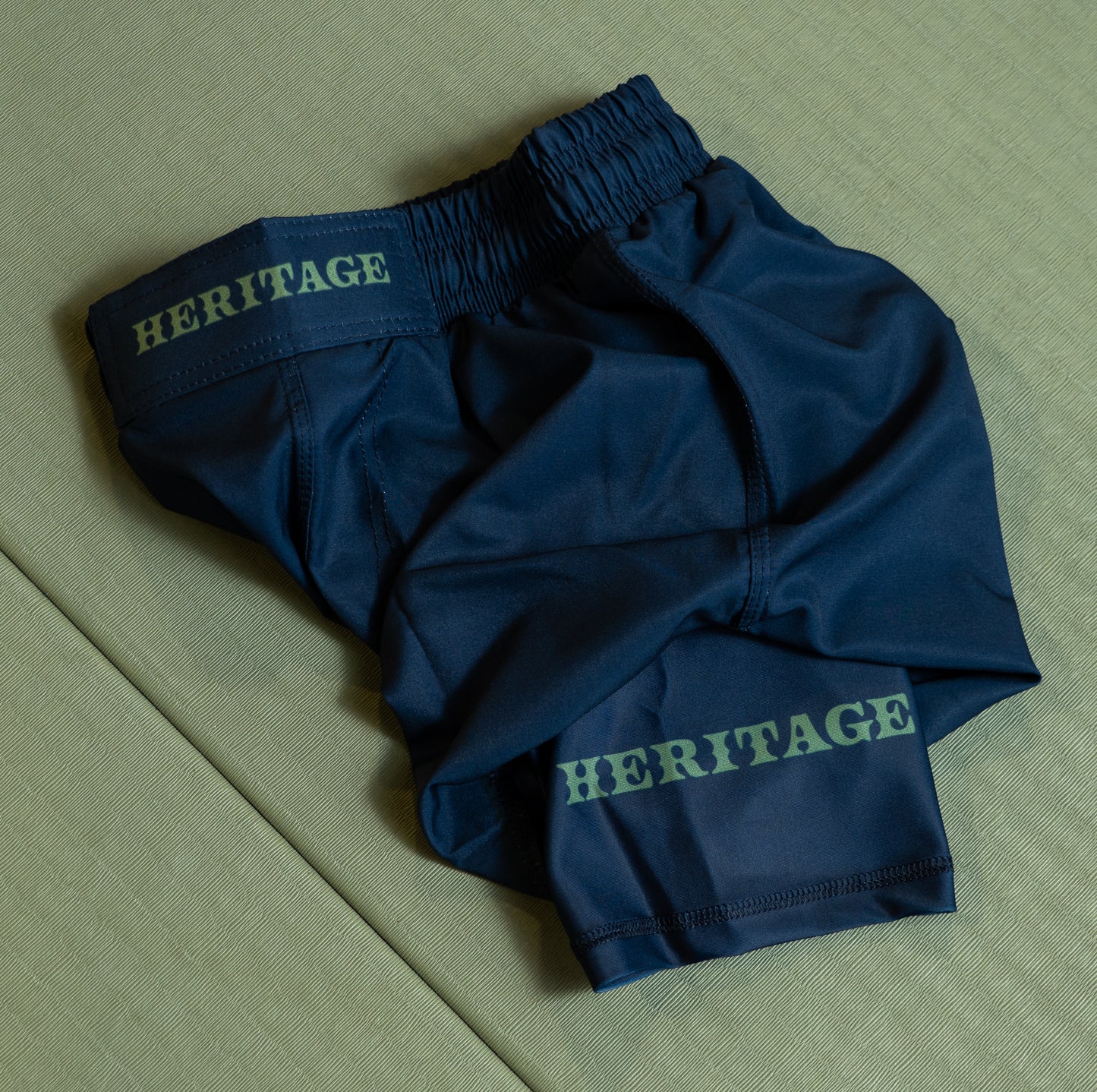 Heritage Kid's Grappling Shorts Navy