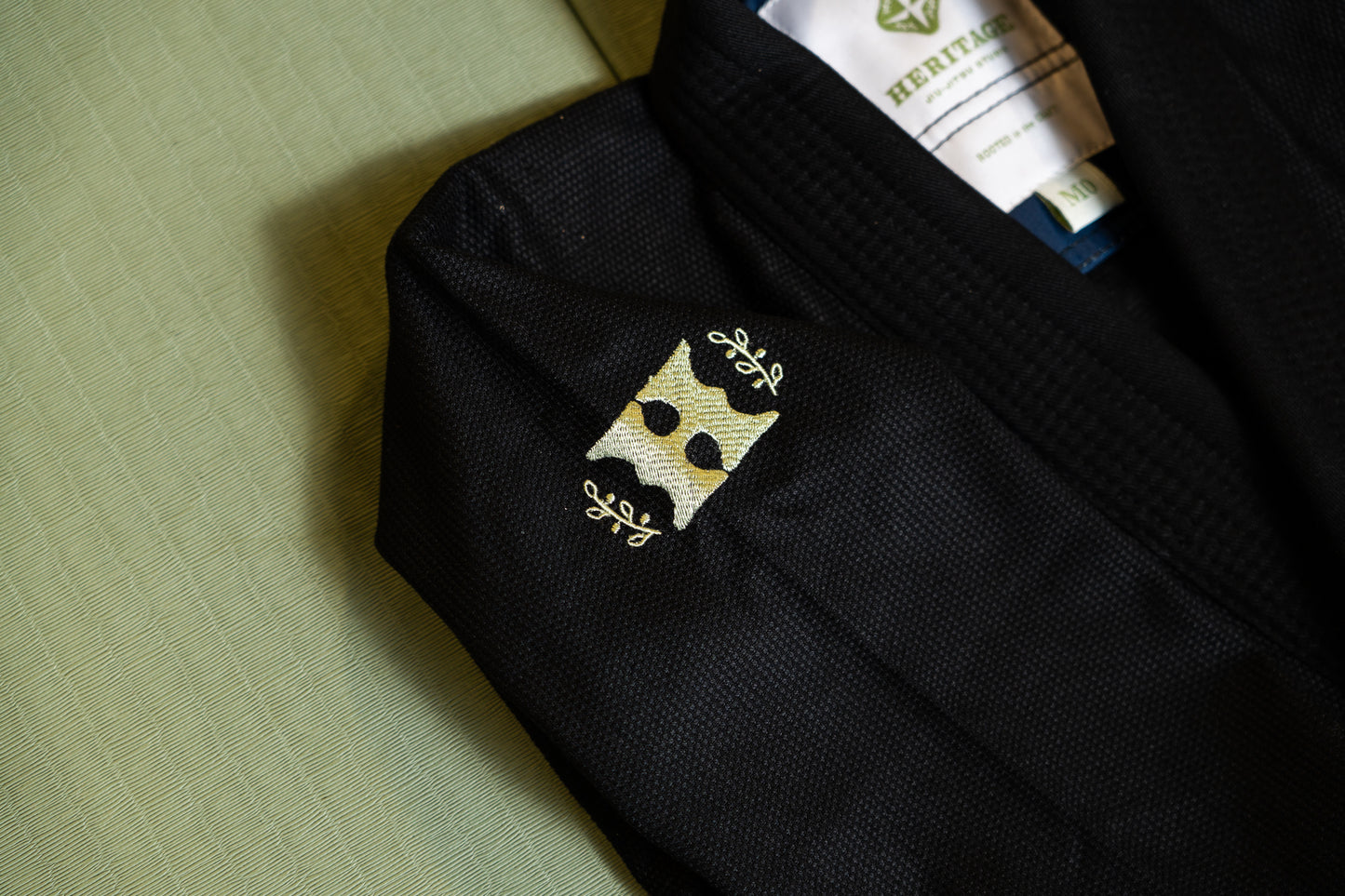 Heritage "Rooted" Kids Kimono Black