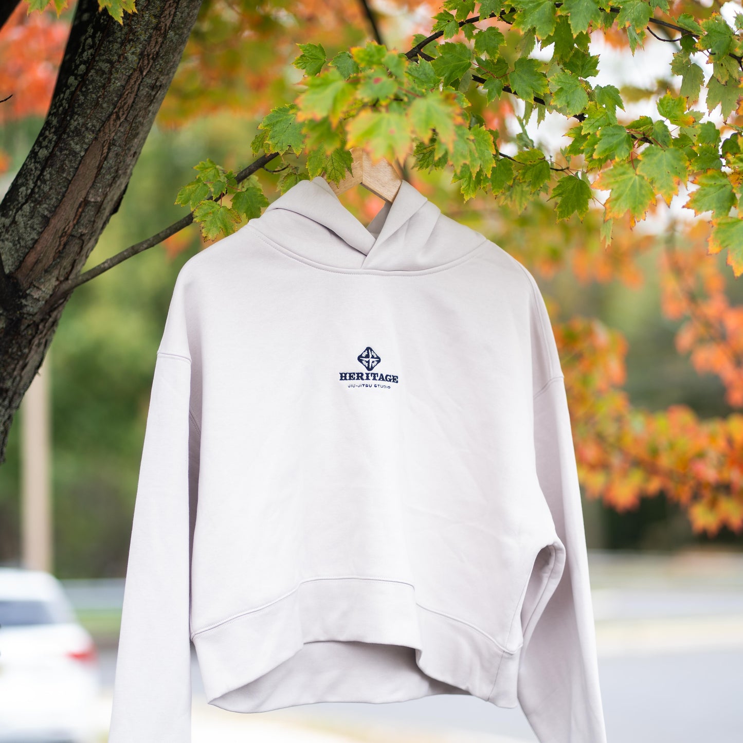 "Studio" Womens Crop Top Neutral