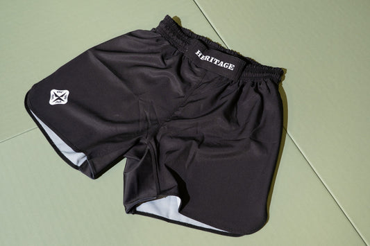 Heritage Grappling Shorts Black