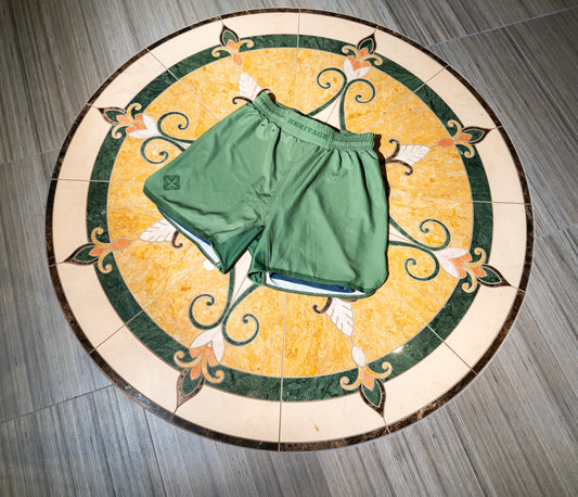 Heritage Grappling Shorts Green