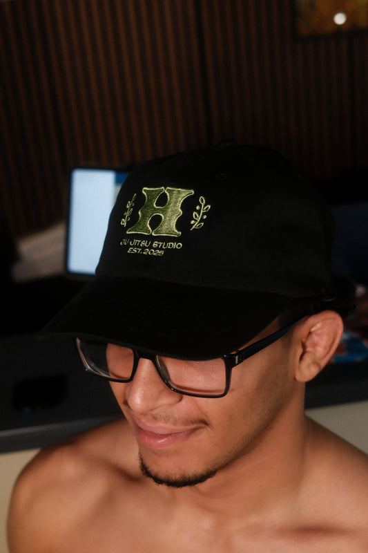 Heritage Dad Hat Black