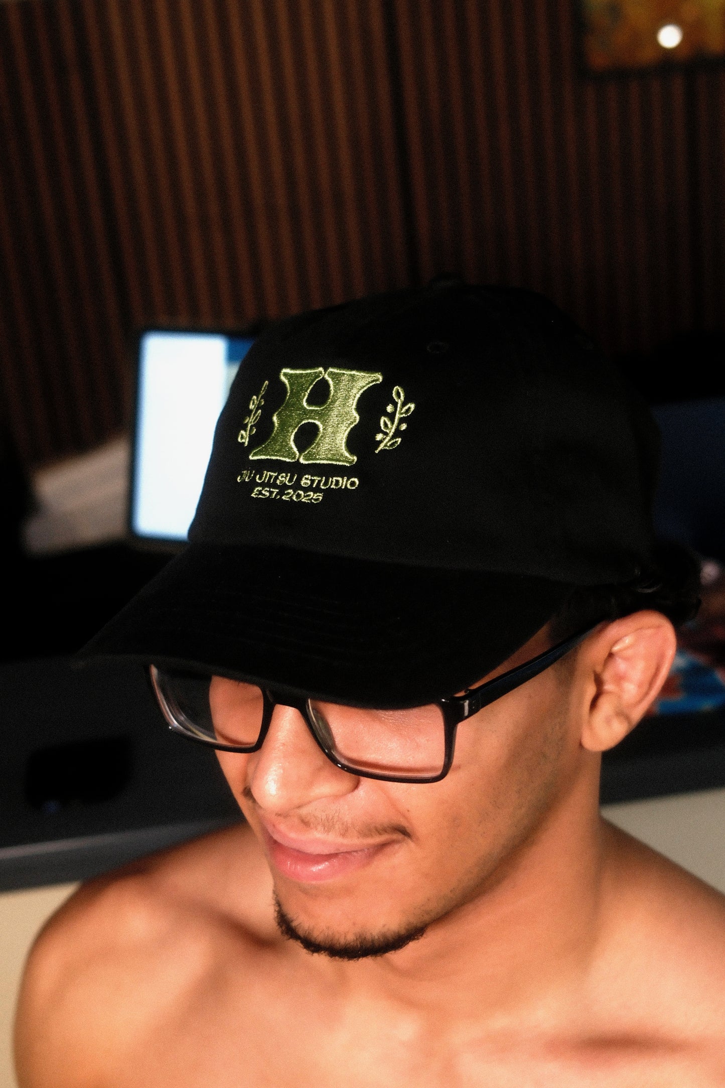 Heritage Dad Hat Black