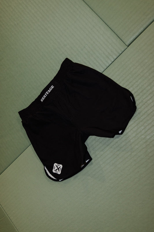 Heritage Grappling Shorts Black 3.0