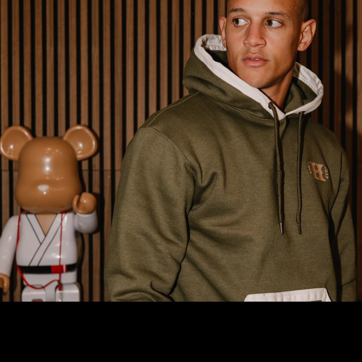 Heritage "Pearlweave" Hoodie Olive