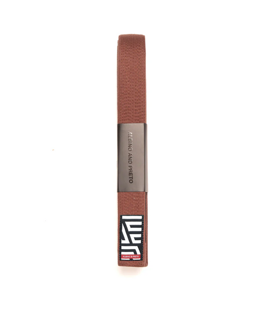 A&P Classic Herringbone Belt Brown