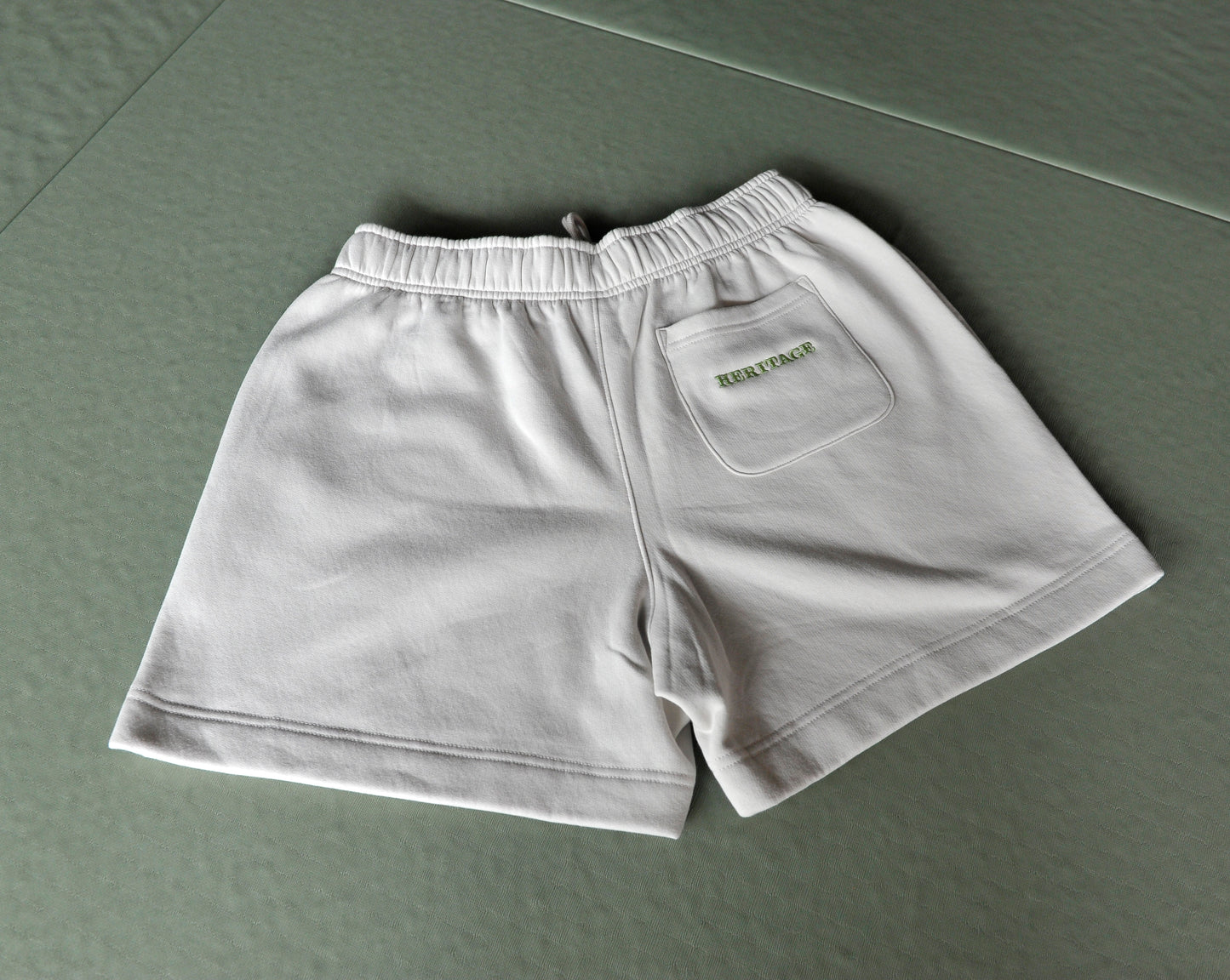 Heritage Sweat Shorts Ivory