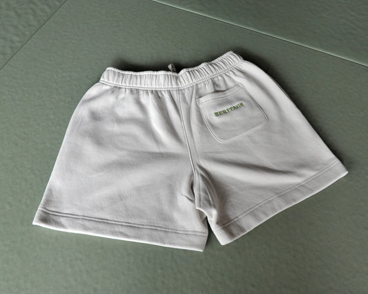 Heritage Sweat Shorts Ivory